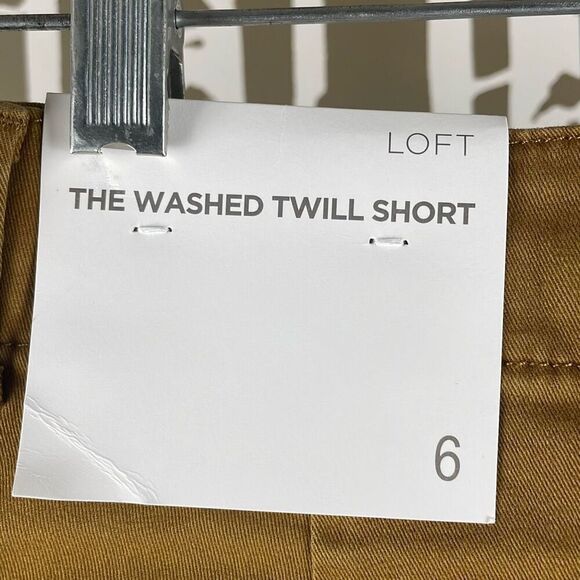 NEW LOFT Washed Twill Short 6 - Picture 5 of 8